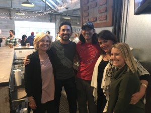 Cherryll and Nancy with Hapa's Owners